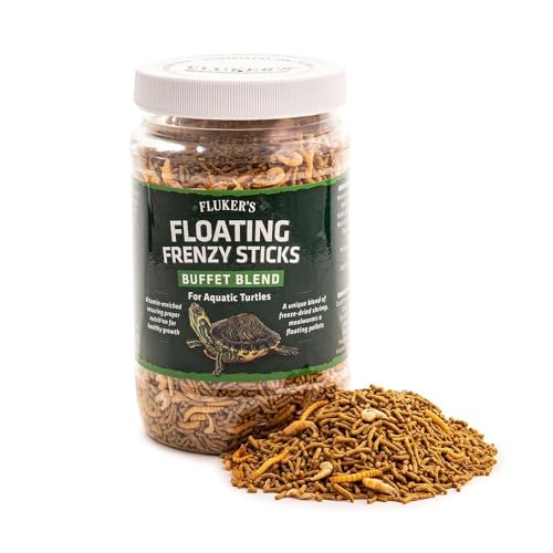 Fluker's Aquatic Turtle Buffet Blend Feeding Frenzy Sticks, 6 oz