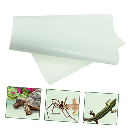 Eva Reptile Terrarium Carpet Snake Lizard Bedding Mat Bearded Dragon Accessories - color: Light Green