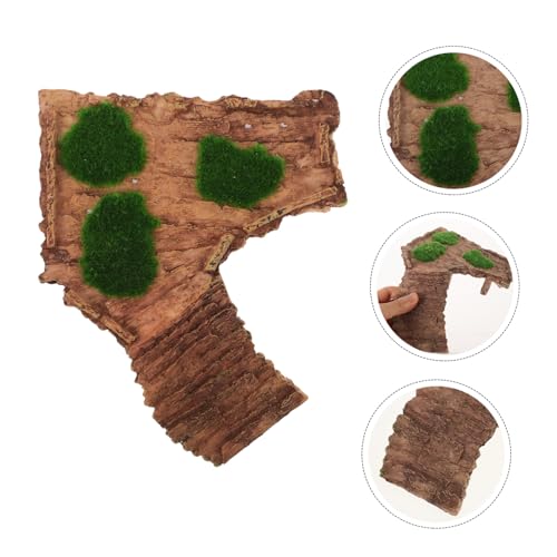 BESPORTBLE Turtle Basking Platform for Reptiles Durable Aquarium Landscape Decoration Multi-Functional Climbing Ramp Easy Access for Turtles and Frogs Water-Resistant Resin Design