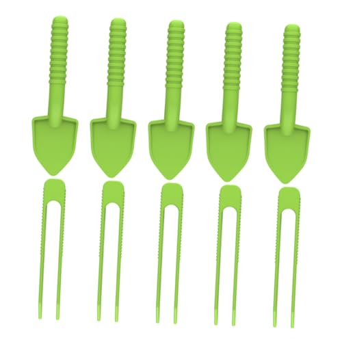 Abaodam 5Set Ergonomic Poop Scooper and Feeding Tweezers for Lizards Turtles and Small Animals Lightweight Safe and Easy to Use for Pet Owners