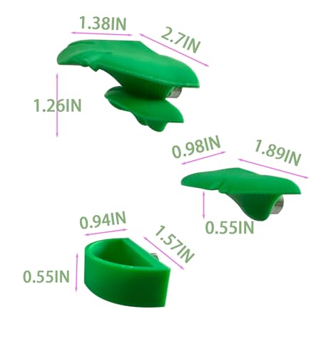 2 Pack Jumping Spider Accessories Mushroom Ledges & 1 Pack Water Bowl with Magnets for Spoods Jumping Spiders Magnetic Ledge Ladder Pet Spider Accessories - color: green