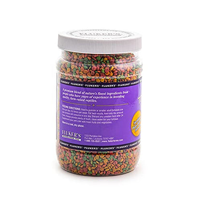 Fluker's Tortoise Diet Small Pellet Food, 16 oz