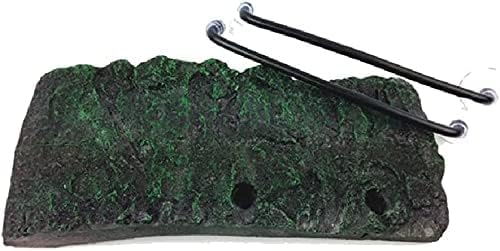 Minidiva Turtle Floating Platform, Floating Turtle Dock Rectangular Turtle Dock Polyurethane Foam Aquarium Floating Decorative Deck Climbing Brazilian Turtle (Large) - size: Large