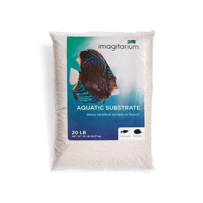 imagitarium by Petco White Aquarium Sand 20 lbs. - size: 20 LBS
