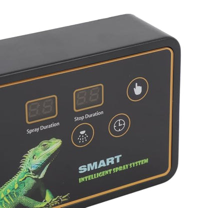 Rainforest Timer,Misting System Quiet Touch Control Automatic Reptile with Timer for Chameleons Lizard Snake (US Plug)