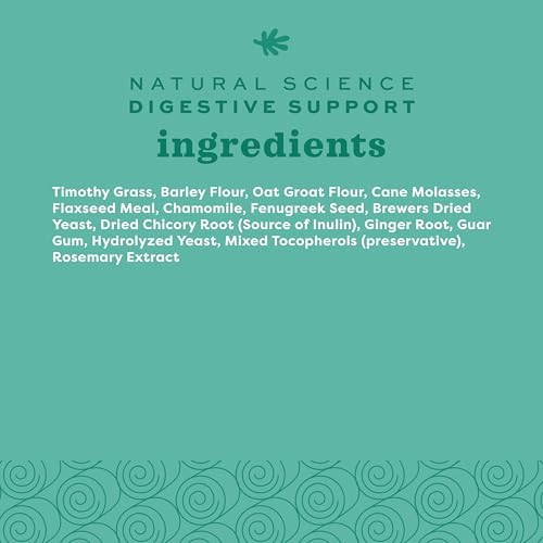 Oxbow Digestive Support Rabbit & Guinea Pig Supplement, Timothy Hay, 4.2 oz | Digestive Support, Timothy Hay, Rabbits, Guinea Pigs, Supplement, Chicory Root, Ginger Root, Chamomile, Healthy Digestion - size: 4.2 Ounce (Pack of 1)