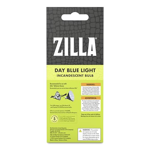 Zilla Incandescent Bulb, Day Blue - size: 100 Watts, style: Day Blue