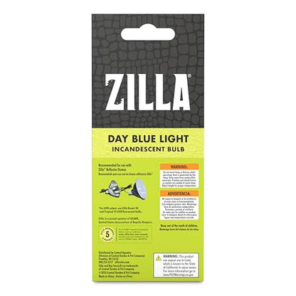 Zilla Incandescent Bulb, Day Blue - size: 100 Watts, style: Day Blue