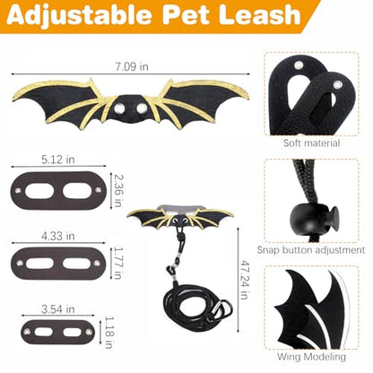kathson Bearded Dragon Carrier with Harness and Leash Set, Large Reptile Travel Carrier Portable Lizard Backpack Clear Small Animals Carrying Bag for Gecko Hamster Rabbit Hedgehog Kitten (Black) - color: Black