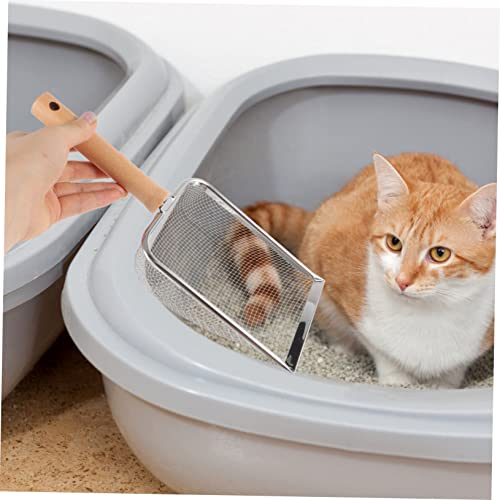 Sosoport Reptile Litter Scoop Durable Pet Litter Shovel for Easy Cleanup Comfortable Handle for Efficient Reptile Waste Management for Reptile Owners