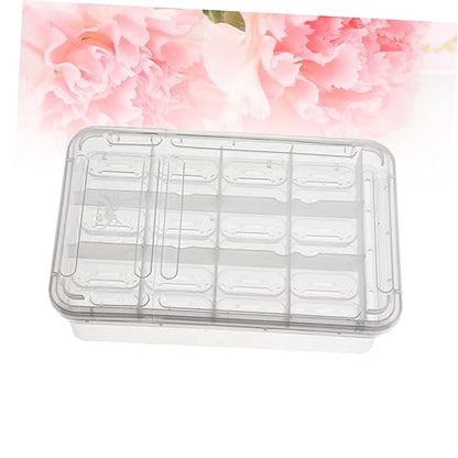 BESPORTBLE Compartments Hatching Box Incubator for Snakes Turtles Geckos and Lizards Easy Observation Breeding Isolation Container for Reptiles