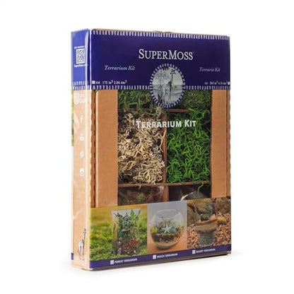 SuperMoss (90423) Terrarium Kit, 4 oz, Forest