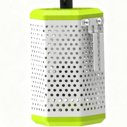 Heating Lamp Guard Mesh with Spring Buckle Anti-Scald Lampshade | Cage for Turtle Chicken Bearded Dragon Coop Basking Aquarium Snake Outdoor
