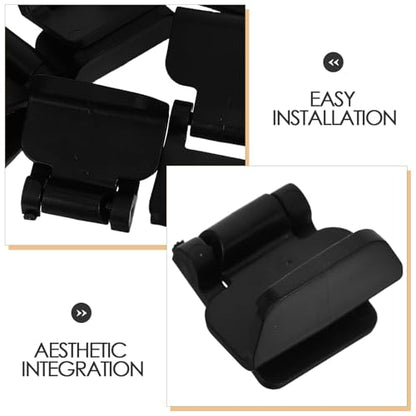Luxshiny 8pcs Terrarium Lock Set and Aquarium Lid Fasteners, Anti-Escape Buckles for Turtle Terrariums and Reptile Enclosures, Sturdy Clips for Amphibian and Tropical Pet Tanks