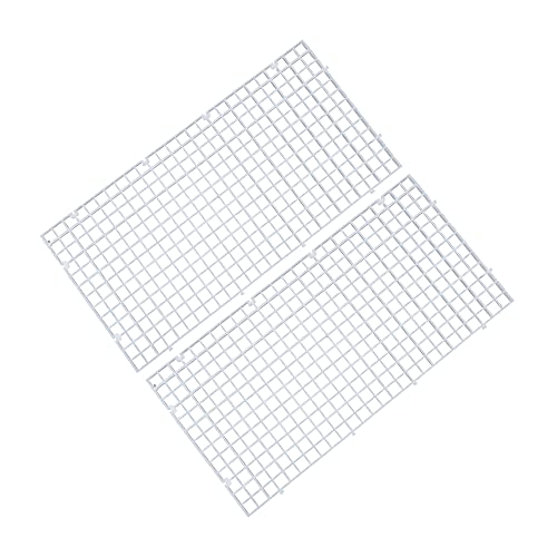 Aquarium Fish Tank Bottom Isolation, Grid Divider Tray Egg 4 Pcs S - size: S 4pcs