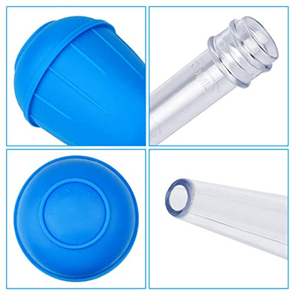 WEAVERBIRD Manual Fish Tank Water Changer Aquarium Dropper, 30ml Aquarium Clean Pipette Dropper, Fish Tank Cleaning Waste Remover, Aquarium Gravel Cleaning Straw, Blue - color: Blue
