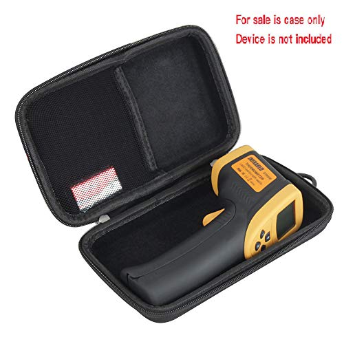 Hermitshell Hard Travel Case for Etekcity Infrared Thermometer Temperature Gun 800/774 (Black)