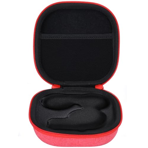 Aenllosi Hard Case for Moonlite Mini Projector Gift Pack fits upto 20 | EVA case construction, Water-resistant design, Dust-resistant design, Smooth zipper access, Carry handle, Case only - color: Red