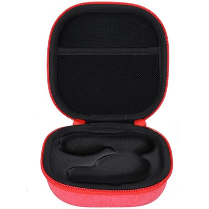 Aenllosi Hard Case for Moonlite Mini Projector Gift Pack fits upto 20 | EVA case construction, Water-resistant design, Dust-resistant design, Smooth zipper access, Carry handle, Case only - color: Red