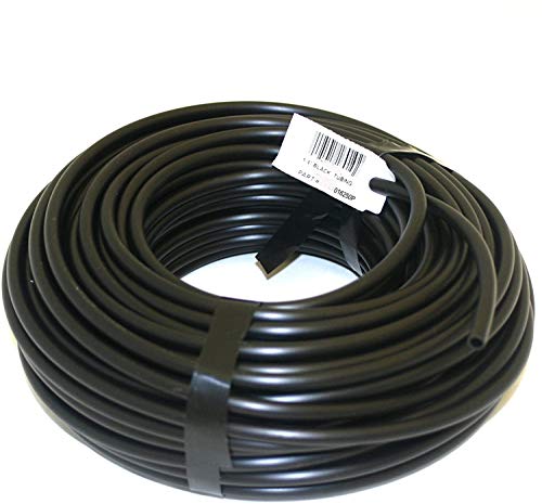 Raindrip 016250P 1/4 in. Supply Tubing, Black Polyethylene, 250 ft. - size: 250 ft., style: Polyethylene