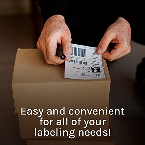 Premium Label Supply White Sticker Shipping Labels – 4" x 5" – Laser/Inkjet Compatible – (4 per Sheet), 1000 Sheets - 4,000 Total Adhesive Labels - size: 4000 Labels