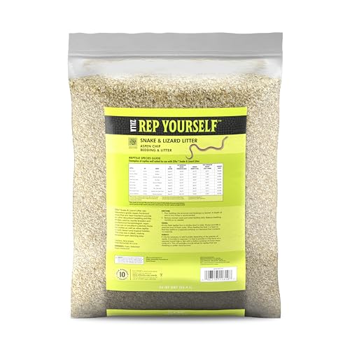 Zilla Reptile Terrarium Bedding Substrate Snake and Lizard Litter, 24 Quart