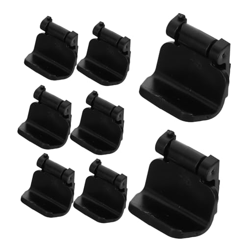 8pcs Aquarium Security Clips for Rimless Tanks Durable Escape Prevention Fasteners for Reptile Cages and Aquatic Habitats Multipurpose Lid Support for Turtle and Amphibian