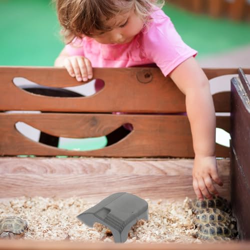 MAGICLULU 2pcs Turtle Basking Platform for Turtle Tank and Aquarium, Environmental-Friendly Abs Plastic Reptile Dock, Floating Climbing and Resting Ramp Accessories