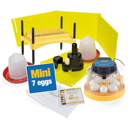 Brinsea Mini II Advance Complete Classroom Egg Hatching Incubation Kit | Inspire students! Includes incubator, all accessories & lesson plans for effortless egg hatching in the classroom or at home - size: Classroom Kit, 7 Eggs