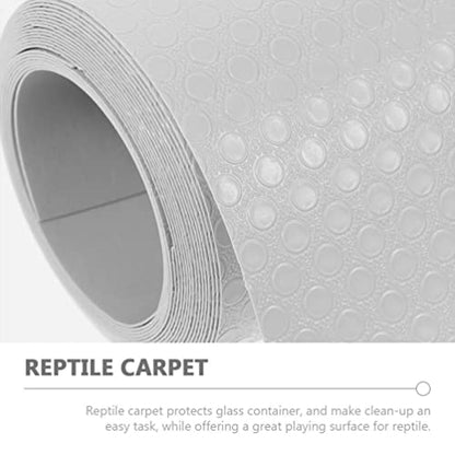 Ipetboom Reptile Carpet Mat for Bearded Dragons Snakes Turtles Eva Non- Substrate Liner for Easy Cleaning Terrarium Reptile Bedding for Comfortable Habitat