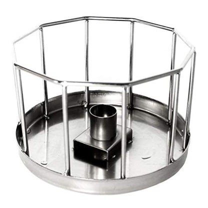 POPETPOP Reptile Automatic Water Feeder Bowl Stainless Steel Tortoise Lizard Drinking Dish for Terrarium Pets
