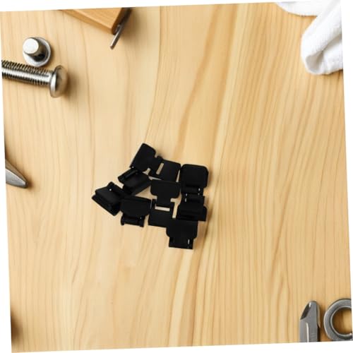 Mikikit 8pcs Turtle Tank Lock Clips Secure Latches for Reptile Terrariums Aquarium Cover Holders Easy to Attach for Enclosures