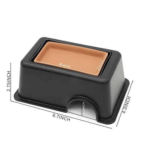 2 Pcs Small Reptile Hide Box Humidifier Caves Water Supply Hideout | with Sink Basin, for Lizards, Gecko, Snake - size: 2 pcs