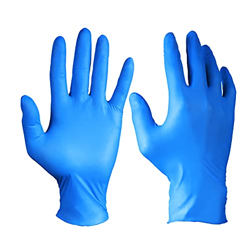 PEIPU Nitrile Disposable Gloves，Powder Free, Cleaning Service Gloves, Latex Free - size: X-Large (Pack of 100), style: 100 Pcs