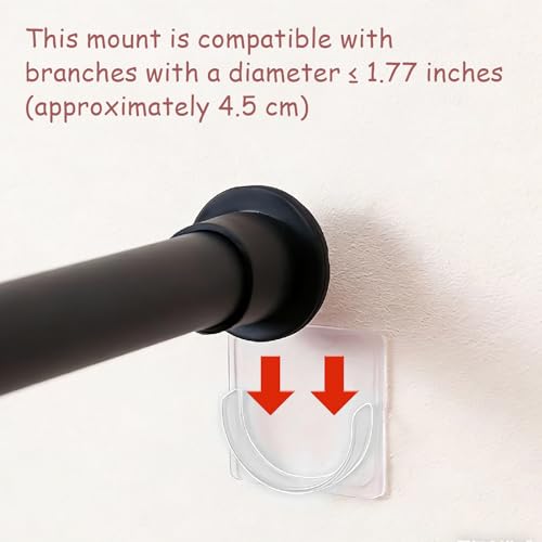 6 Pcs Terrarium Snake Branches, Branch Supports with Suction Cup for Snake Ball Python, Frog, Gecko, Jumping Spider Climbing