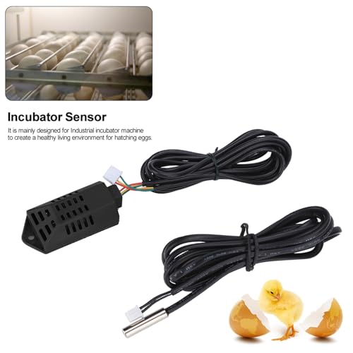 Incubator Humidity Sensor Set with Reliable Temperature Probes for Industrial Hatching Machines - 1 Unit