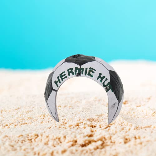 Needzo Hermit Crab Hut Habitat Decoration for Pets, Amphibians, Decorative Cage Accessory, 2.5 Inches
