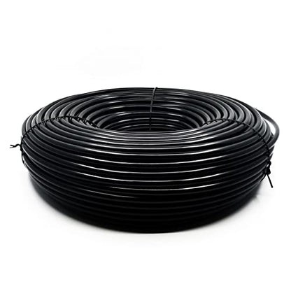 Maotong 100FT 1/4 inch Drip Irrigation Tubing Distribution Hose Tube for Garden Irrigation System - size: 100FT 1/4" Distribution Tubing