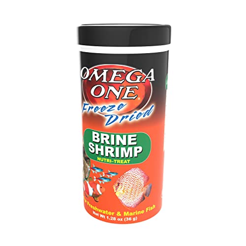 Omega One Freeze Dried Brine Shrimp, 1.28 oz