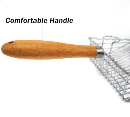 L.D.Dog Cat Litter Scoop, Kitty Litter Scooper Metal, Deep Shovel, Wood Handle, Litter Box Fast Sifting for Cats and Kittens