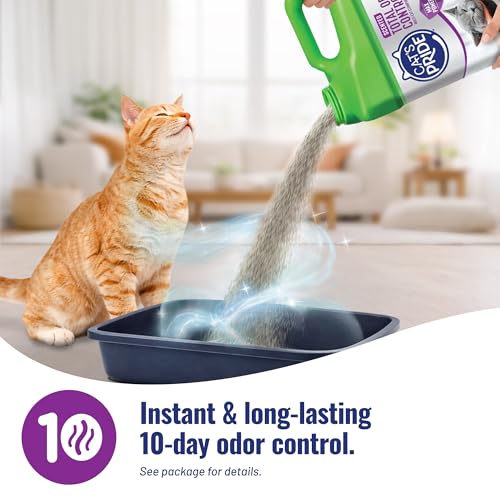 Cat's Pride Total Odor Control, Max Power, Clumping Litter Scented 15lb - size: 15 Pound, style: Total Odor Control Scented