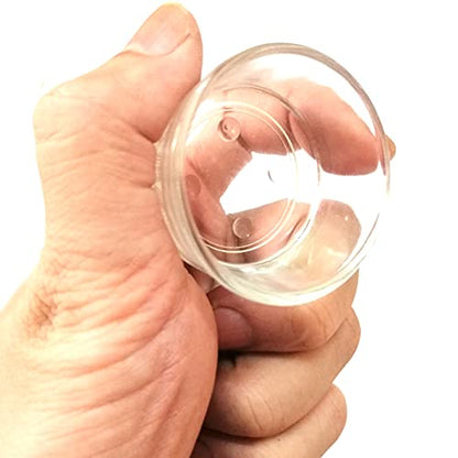 Small Reptile Feeding Dish Food Water Bowl Feeder Cup Basin, 4 Pack, 0.5 Oz