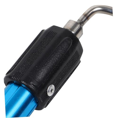 SHINEOFI Aluminium Alloy Snake Grabber Tool with Telescopic Design and Adjustable Length for Safe Rattlesnake Catching Outdoors, Simple to Use Reptile Catching Hook