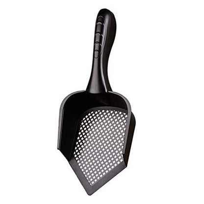 Cat Scooper Fine Sand Sifter Kitty Litter Scoop Sifter Kitty Litter Shovel Pointed End Cat Litter Scoop Pet Reptile Terrarium Bedding Litter Cleaner Corner Scoop Pet Poop Net Shovel Kit - color: Hole: 3.0mm