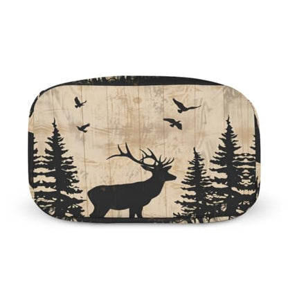 Rustic Woodland Deer Lunch Bag for Women Men | Insulated Lunch Box Leakproof Food Meal Containers Reusable Foldable 6L Capacity Lunch Tote Bags for Work Picnic Travel - color: Style 4
