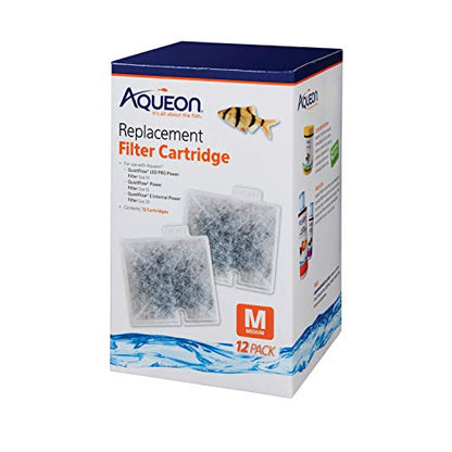 Aqueon Replacement Filter Cartridges Medium - 12 pack - size: Medium - 12 pack