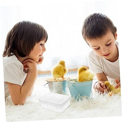 BESPORTBLE Reptile Breeders Kit 2pcs 16 Compartment Incubation Trays for Eggs Unbreakable Plastic