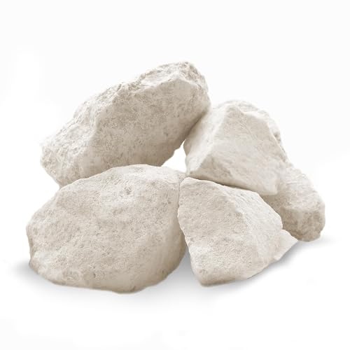 JOR Calcium Rocks for Turtles, Ideal for Shrimps, Crayfish, Hermit Crabs, and Snails, Water Conditioner for 14-Gallon Tank, Aquarium Décor, Approximately 0.5", 3-6 Pieces, 2 oz.