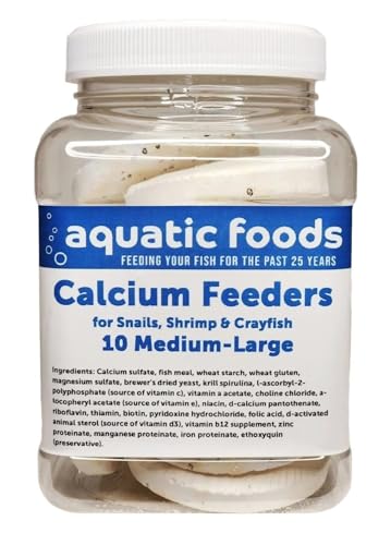Calcium Feeders Medium-Large Disks 10ct Medium Jar - size: 10 Count (Pack of 1)