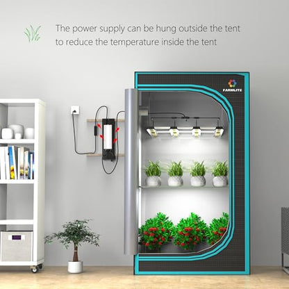 LED Grow Lights for Indoor Plants Full Spectrum Growing Light Bar Plant Hanging Growing Lamps Seedling Daisy Chain Dimmable - size: 240watts